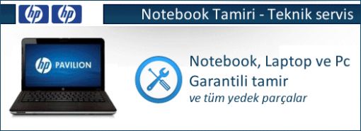 hp notebook servis adana